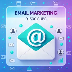 Servicio de email marketing hasta 500 suscriptores - Gestión de campañas, newsletters y automatizaciones para pequeños negocios