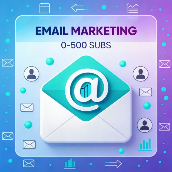 Servicio de email marketing hasta 500 suscriptores - Gestión de campañas, newsletters y automatizaciones para pequeños negocios
