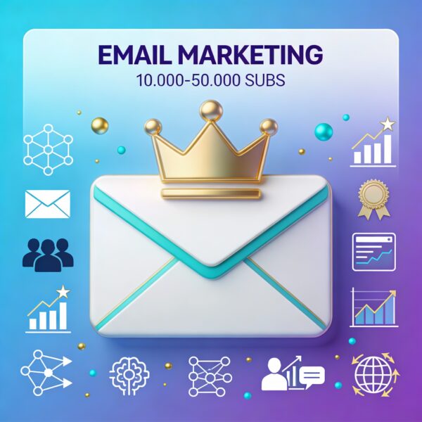 Servicio de email marketing 10000-50000 suscriptores - Solución enterprise con IA, consultoría estratégica, equipo dedicado y máximo rendimiento