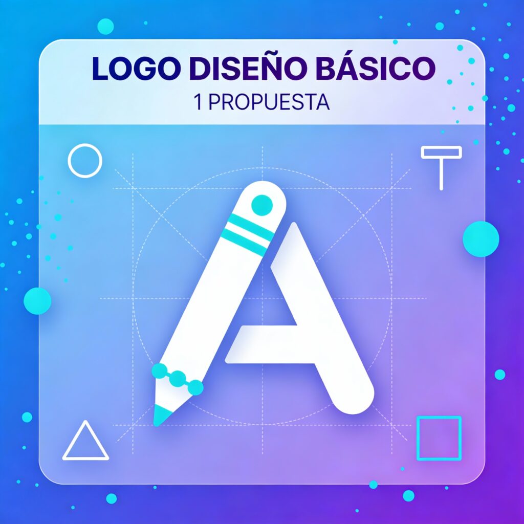 Servicio de diseño de logo básico - 1 propuesta de logo profesional con 1 ronda de cambios, entrega en PNG/JPG
