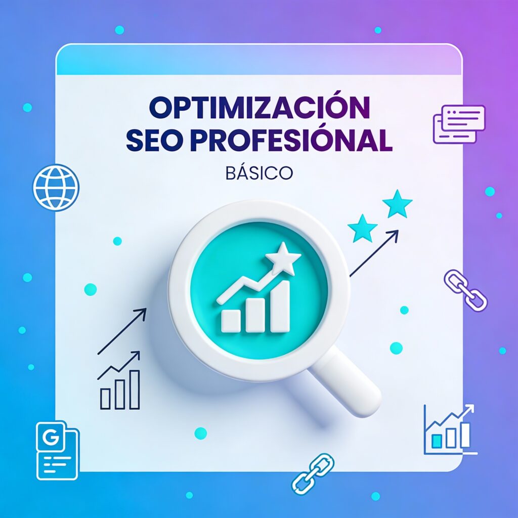 Servicio de optimización SEO profesional - Mejora el posicionamiento en Google con optimización básica de palabras clave y estructura web