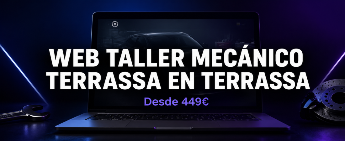 Web para Talleres Mecánicos en Terrassa