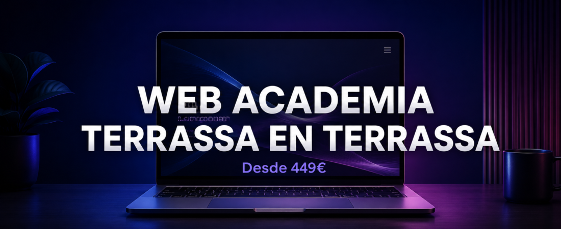 Web para Academias en Terrassa