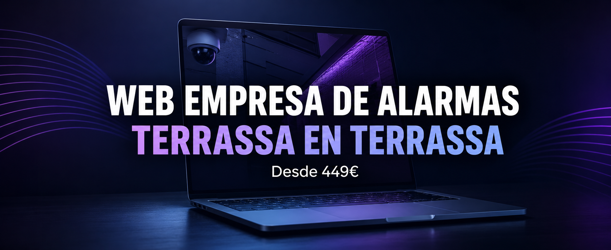 Web para Empresas de Alarmas en Terrassa