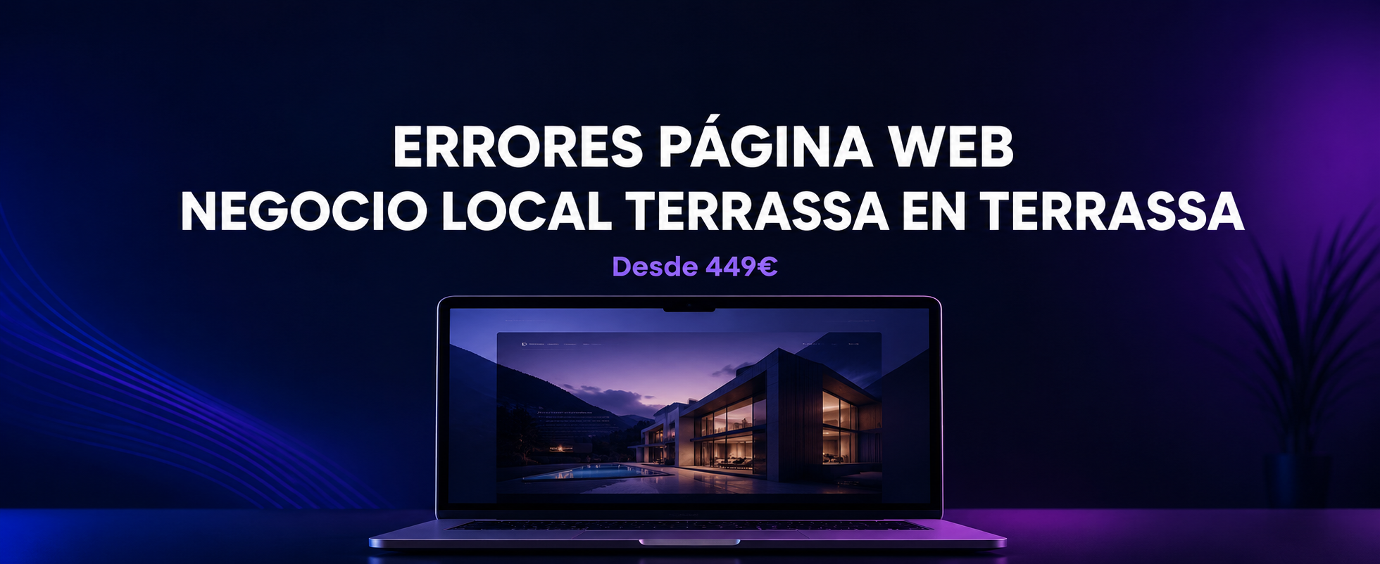 Errores de una Página Web para Negocio Local en Terrassa