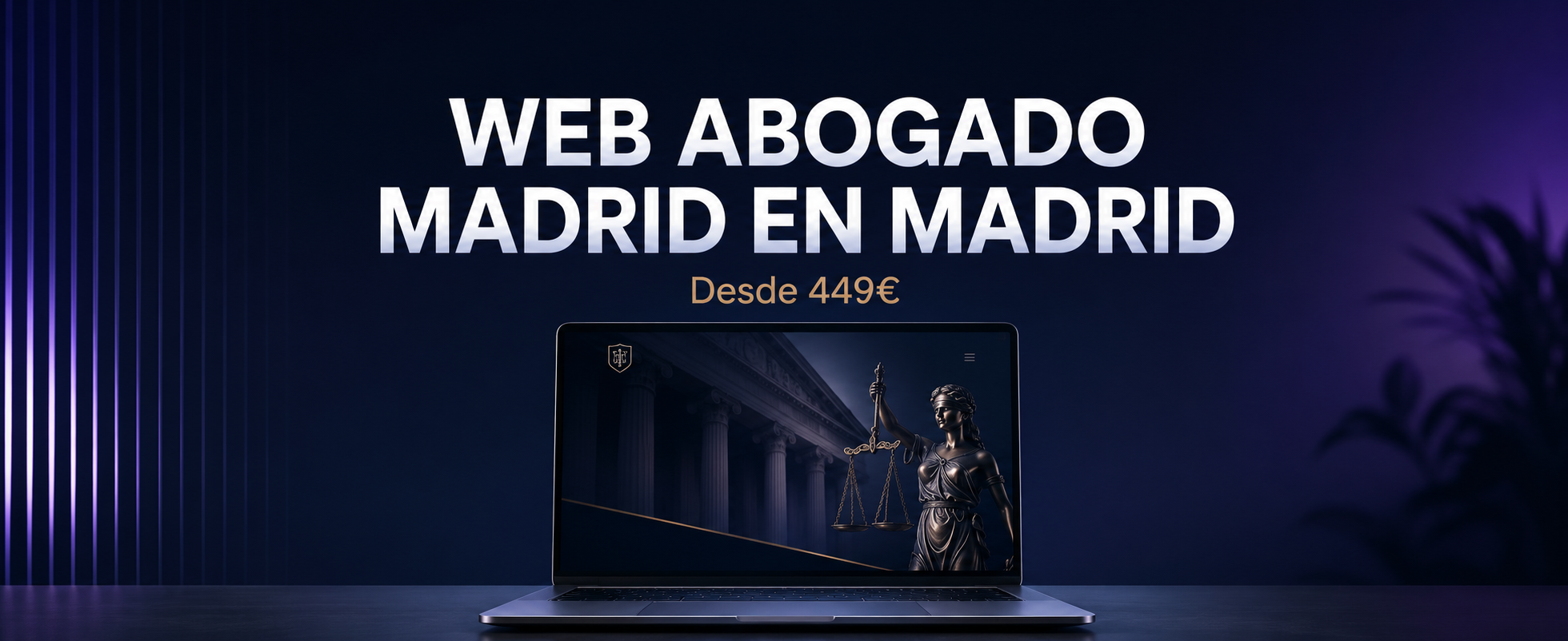 Web para Abogados en Madrid | Imagen Profesional