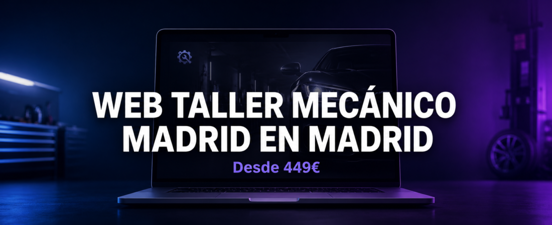 Web para Talleres Mecánicos en Madrid