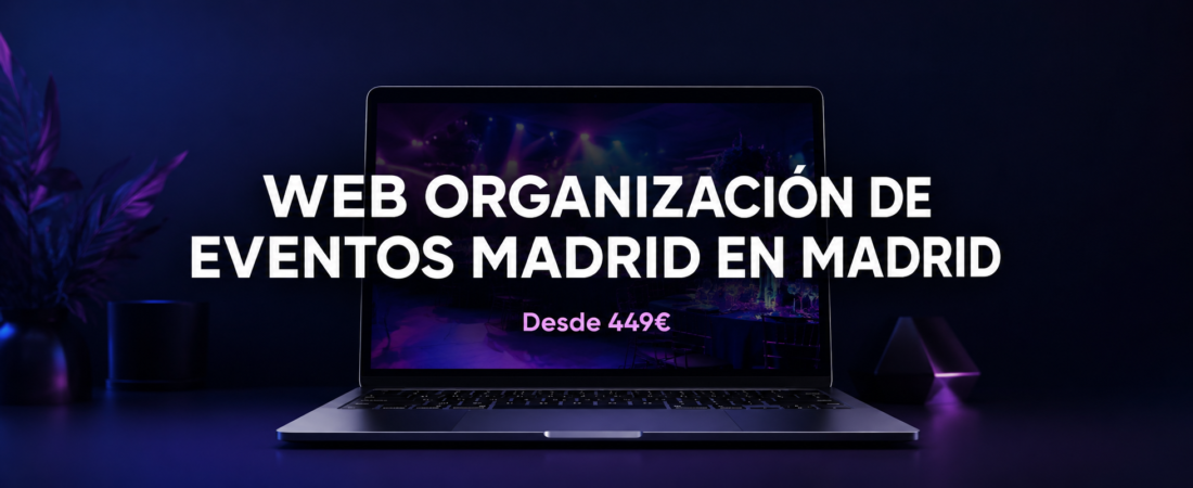 Web para Empresas de Eventos en Madrid