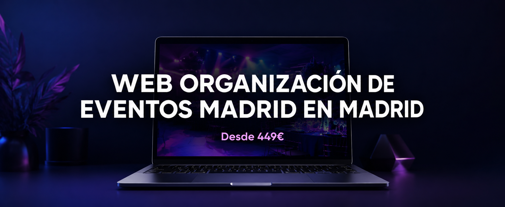 Web para Empresas de Eventos en Madrid