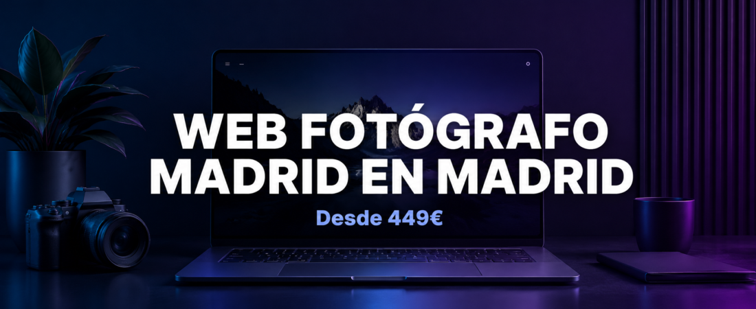 Web para Fotógrafos en Madrid