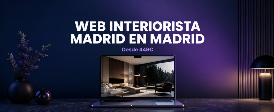 Web para Interioristas en Madrid