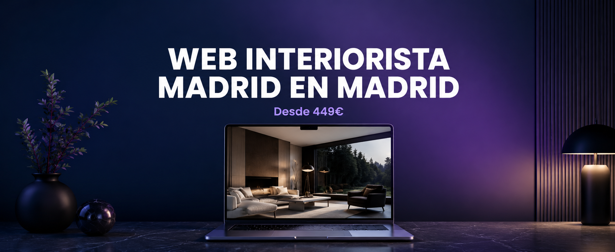 Web para Interioristas en Madrid