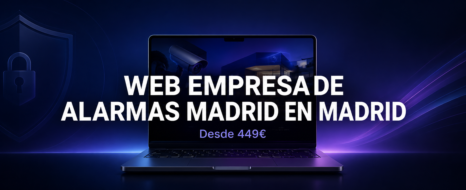 Web para Empresas de Alarmas en Madrid