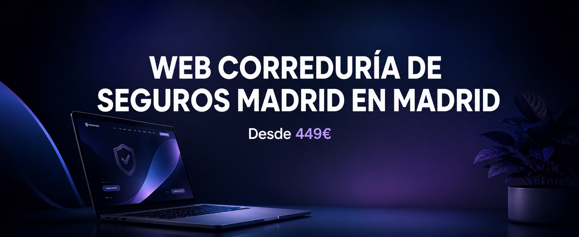 Web para Corredurías de Seguros en Madrid