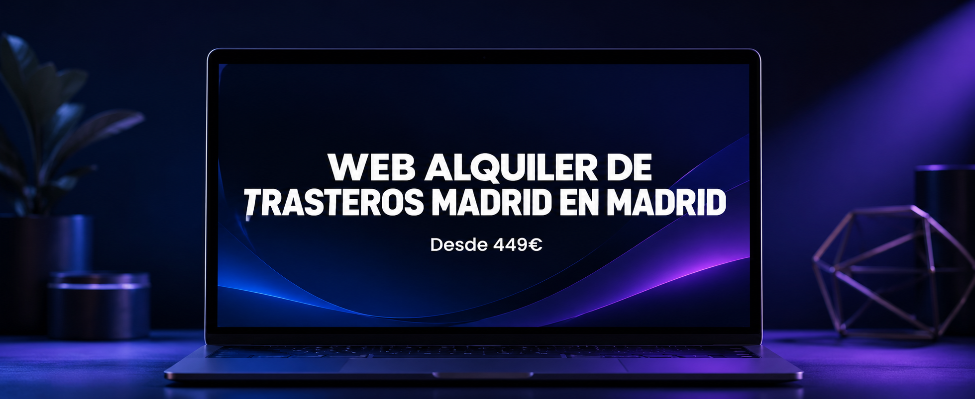 Web para Alquiler de Trasteros en Madrid