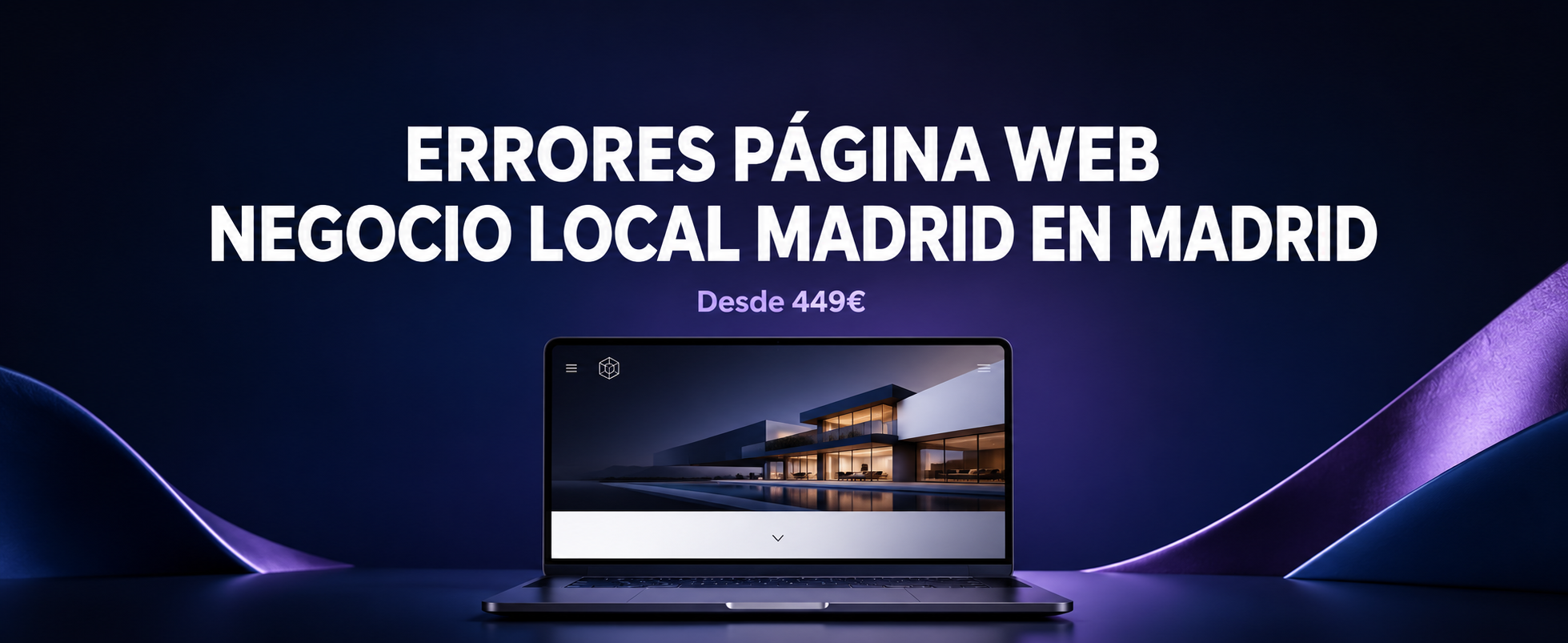 Errores de una Página Web para Negocio Local en Madrid
