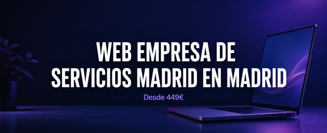 Web para Empresas de Servicios en Madrid