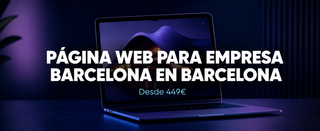 Página Web para Empresas en Barcelona