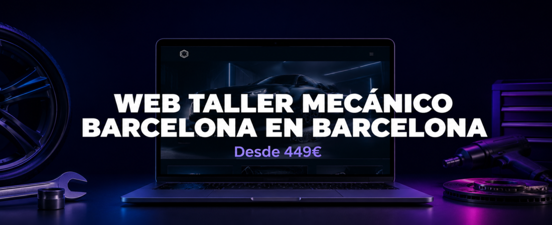 Web para Talleres Mecánicos en Barcelona