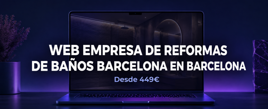 Web para Reformas de Baños en Barcelona