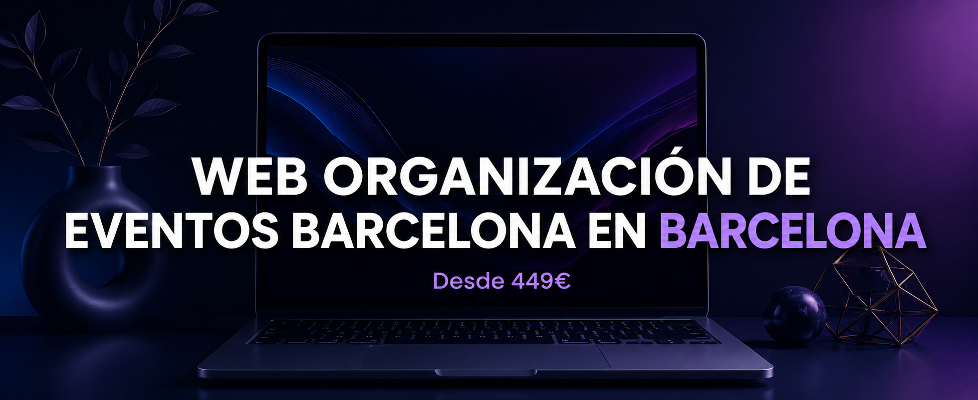 Web para Empresas de Eventos en Barcelona