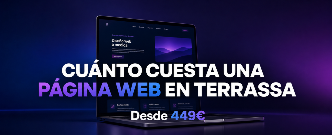 ¿Cuánto Cuesta una Web en Terrassa?