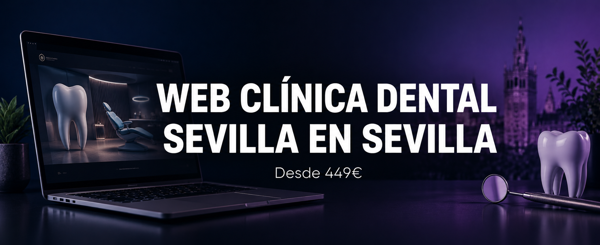 Web para Clínicas Dentales en Sevilla | Más Pacientes
