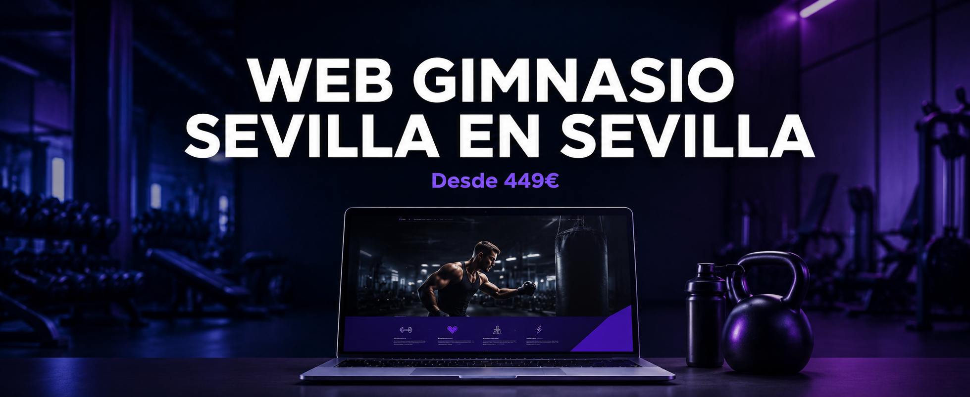 Web Gimnasios Sevilla | Captación de Socios