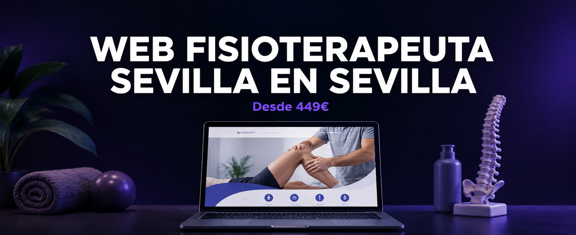 Web para Fisioterapeutas en Sevilla