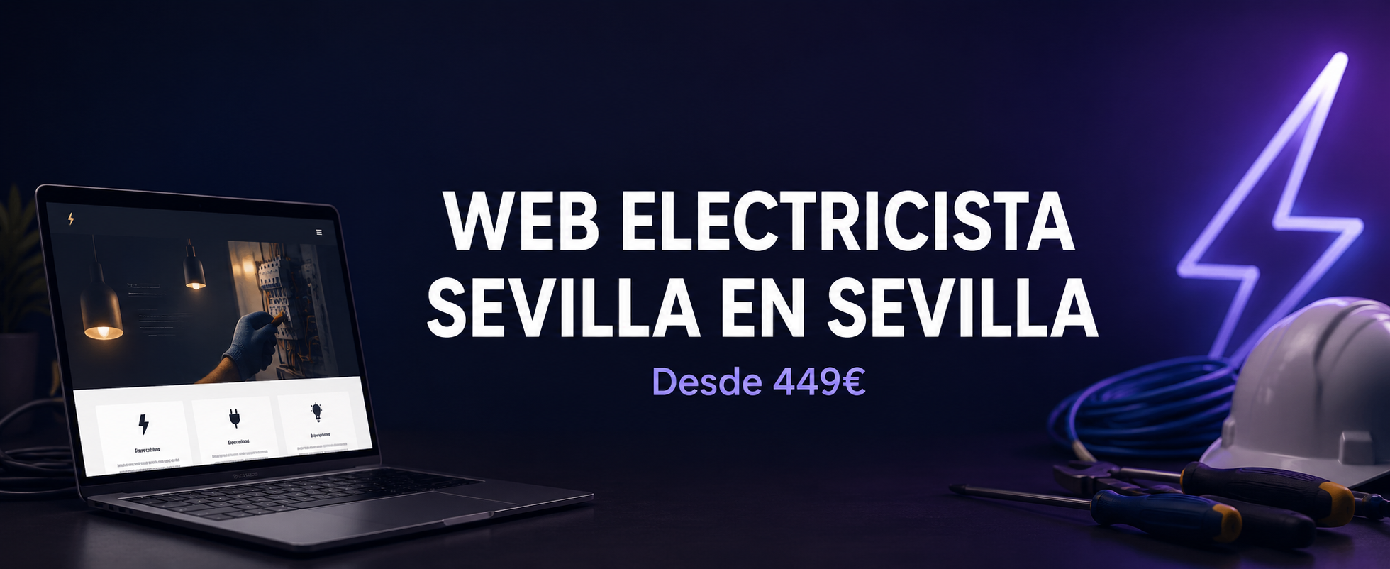 Web para Electricistas en Sevilla