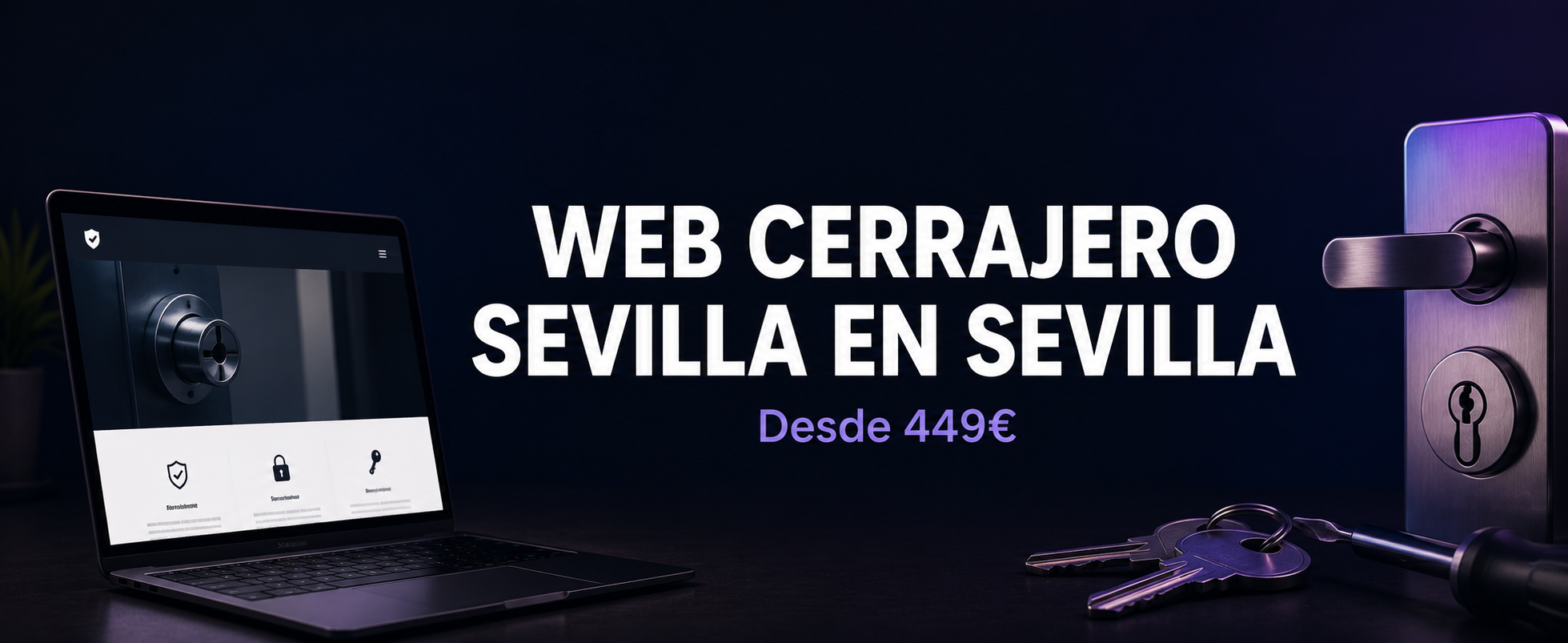 Web para Cerrajeros en Sevilla