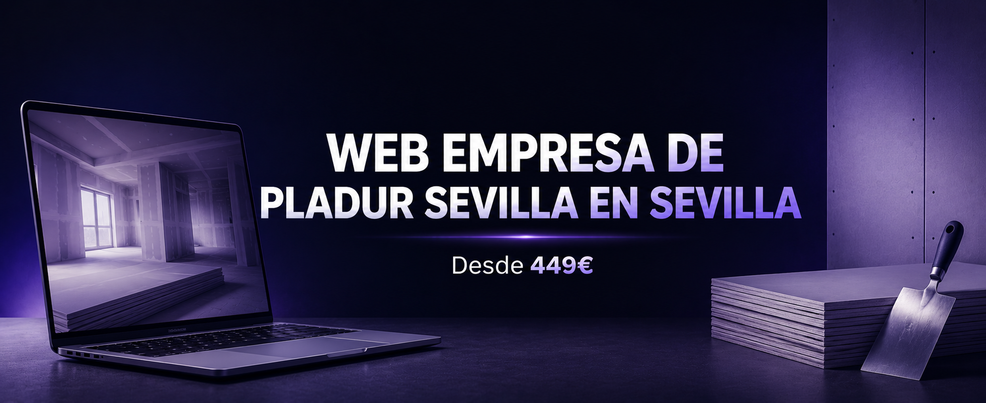 Web para Empresas de Pladur en Sevilla