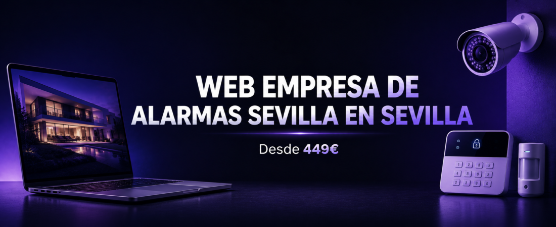 Web para Empresas de Alarmas en Sevilla