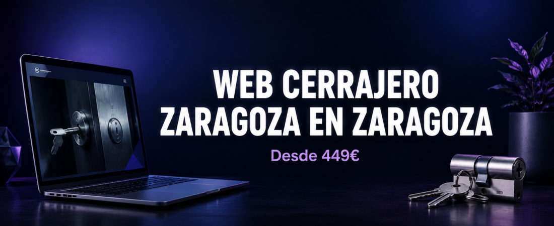 Web para Cerrajeros en Zaragoza