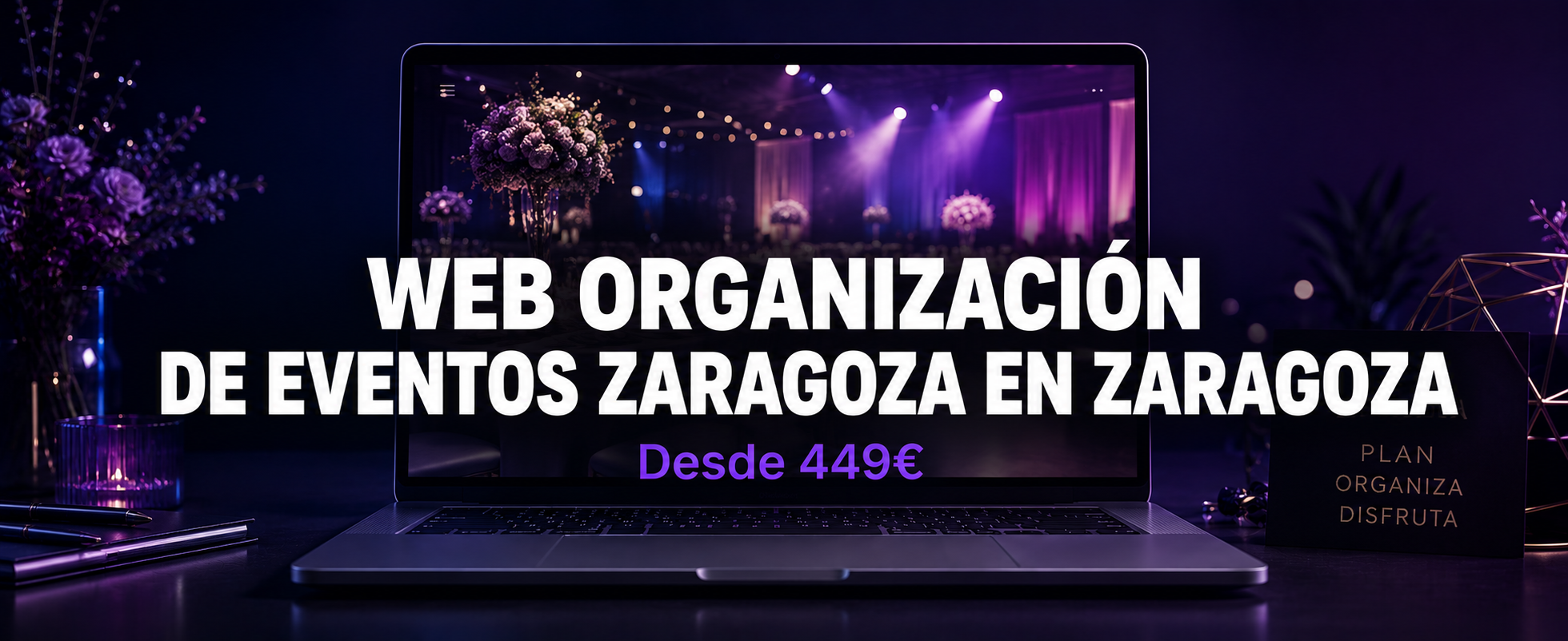 Web para Empresas de Eventos en Zaragoza