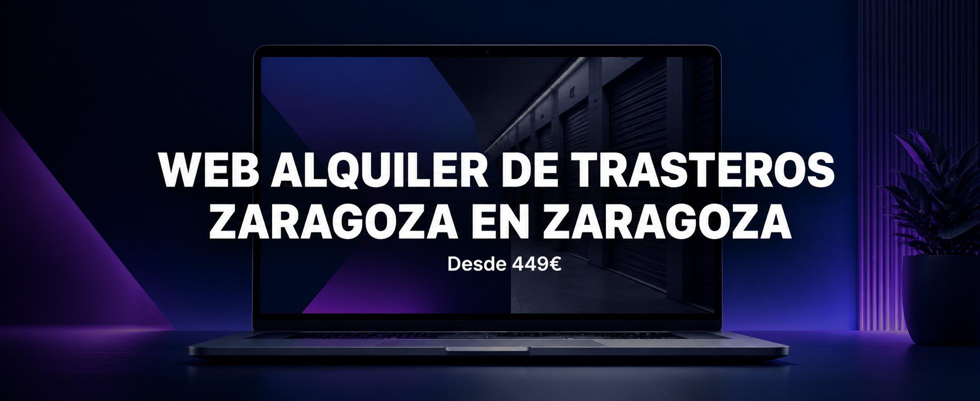 Web para Alquiler de Trasteros en Zaragoza