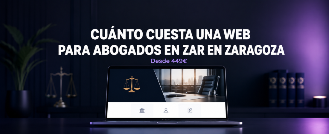 ¿Cuánto Cuesta una Web para Abogados en Zaragoza?