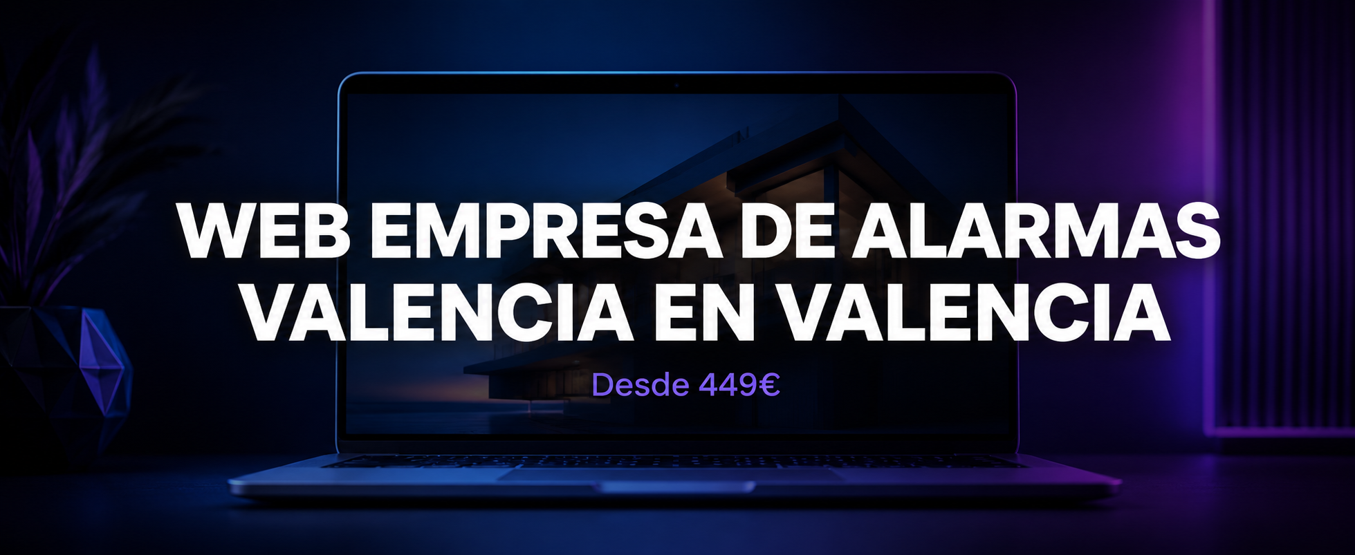 Web para Empresas de Alarmas en Valencia