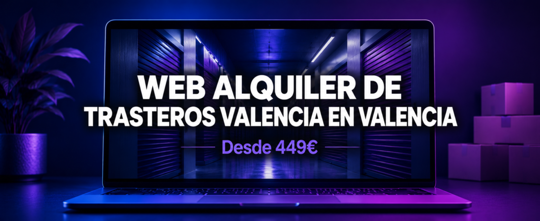 Web para Alquiler de Trasteros en Valencia